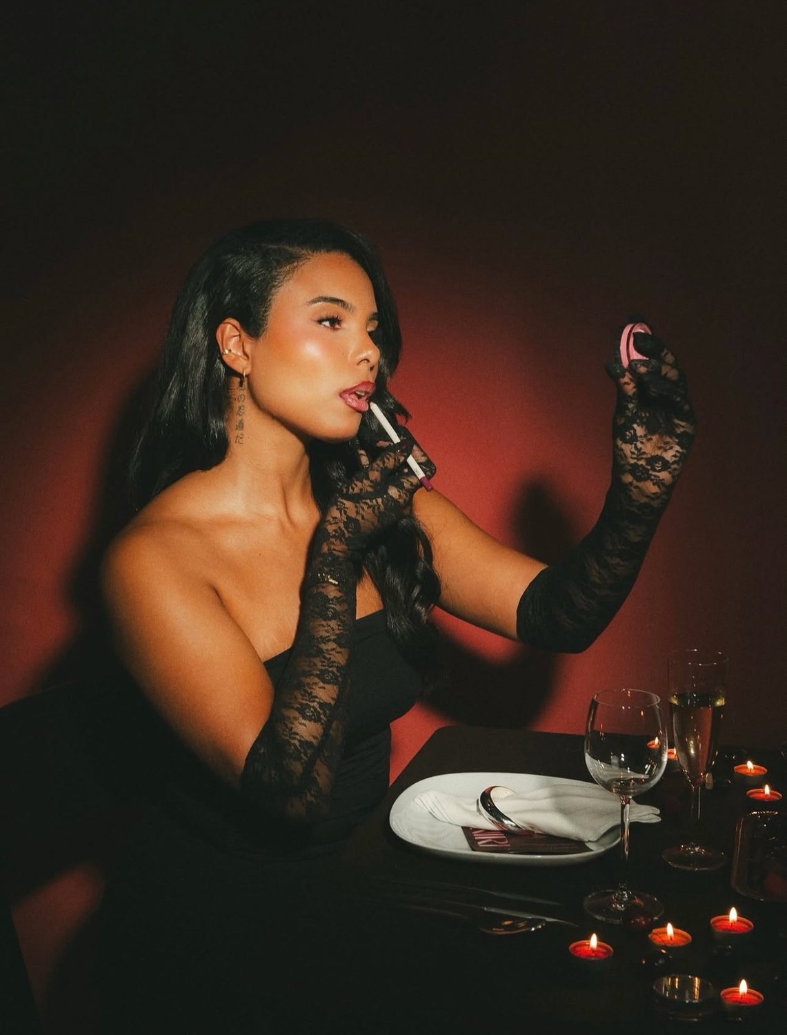 ANIRI Cosmetics x Xofela, creative direction, art direction, movement direction and set design by Ivy Paulo